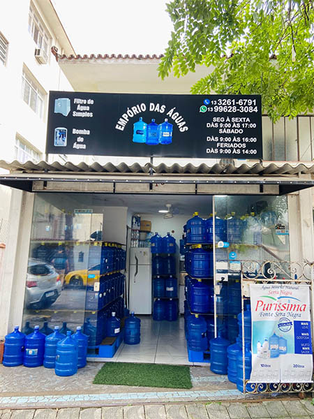 Emporio das Aguas – Agua Mineral em Santos Empório das Águas | Água Mineral em Santos | Ponta da Praia